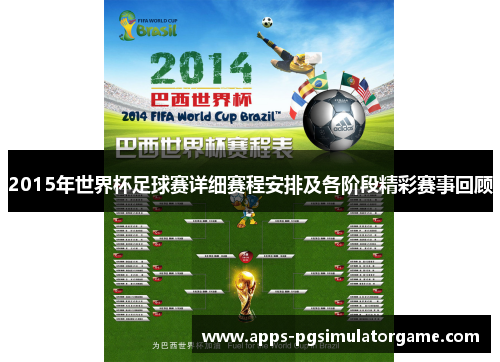 2015年世界杯足球赛详细赛程安排及各阶段精彩赛事回顾