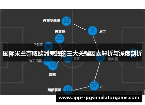国际米兰夺取欧洲荣耀的三大关键因素解析与深度剖析